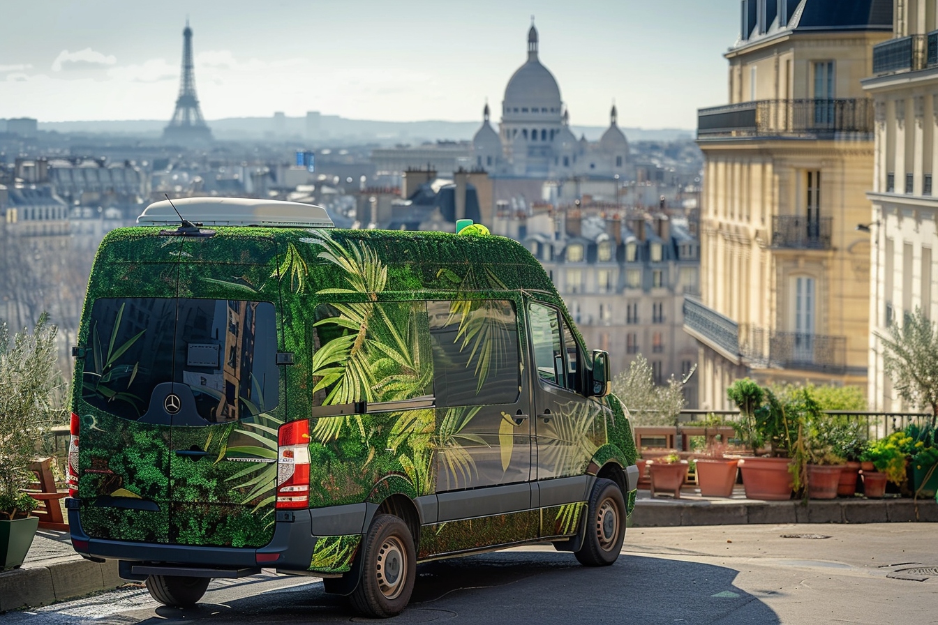 Solution innovante de déménagement sans carton à Saint-Maur-des-Fossés, montrant des bacs réutilisables empilés et prêts à l'emploi.