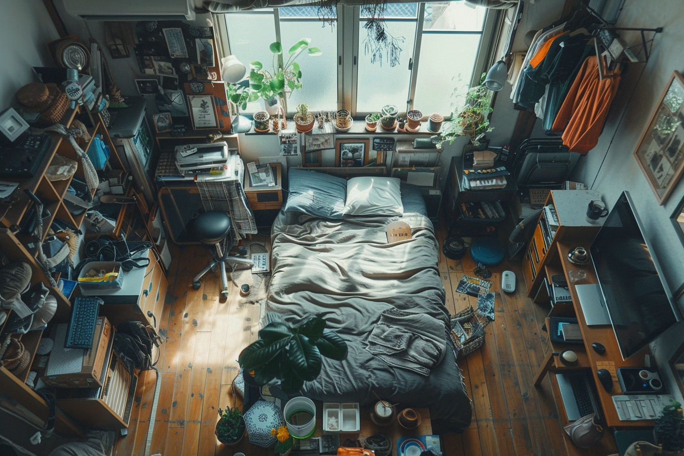 Vue intérieure d'un appartement spacieux à Saint Maur des Fossés après un débarras gratuit contre récupération
